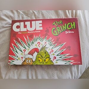 Clue The Grinch Board Game